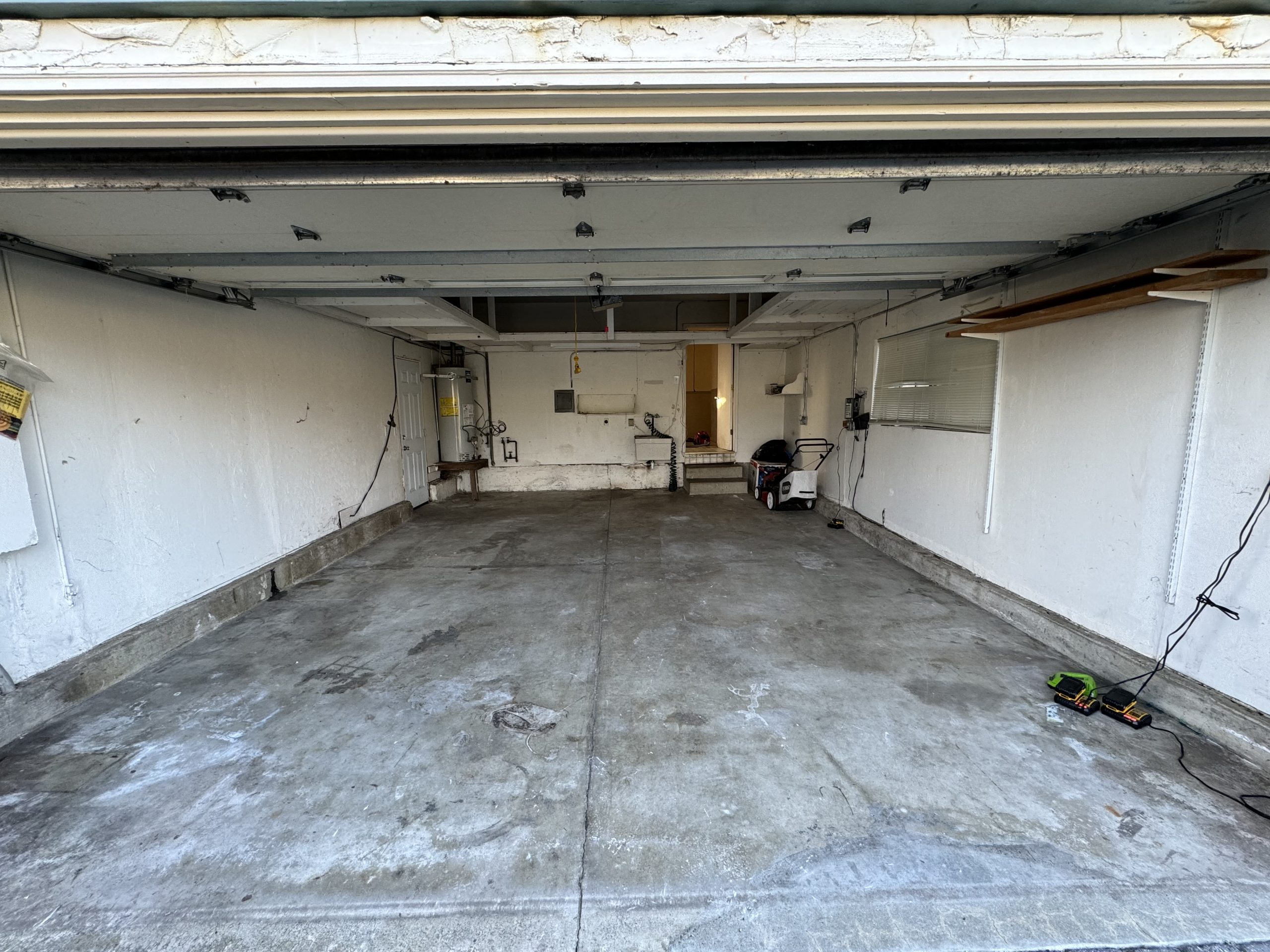 Clean yard after debris removal