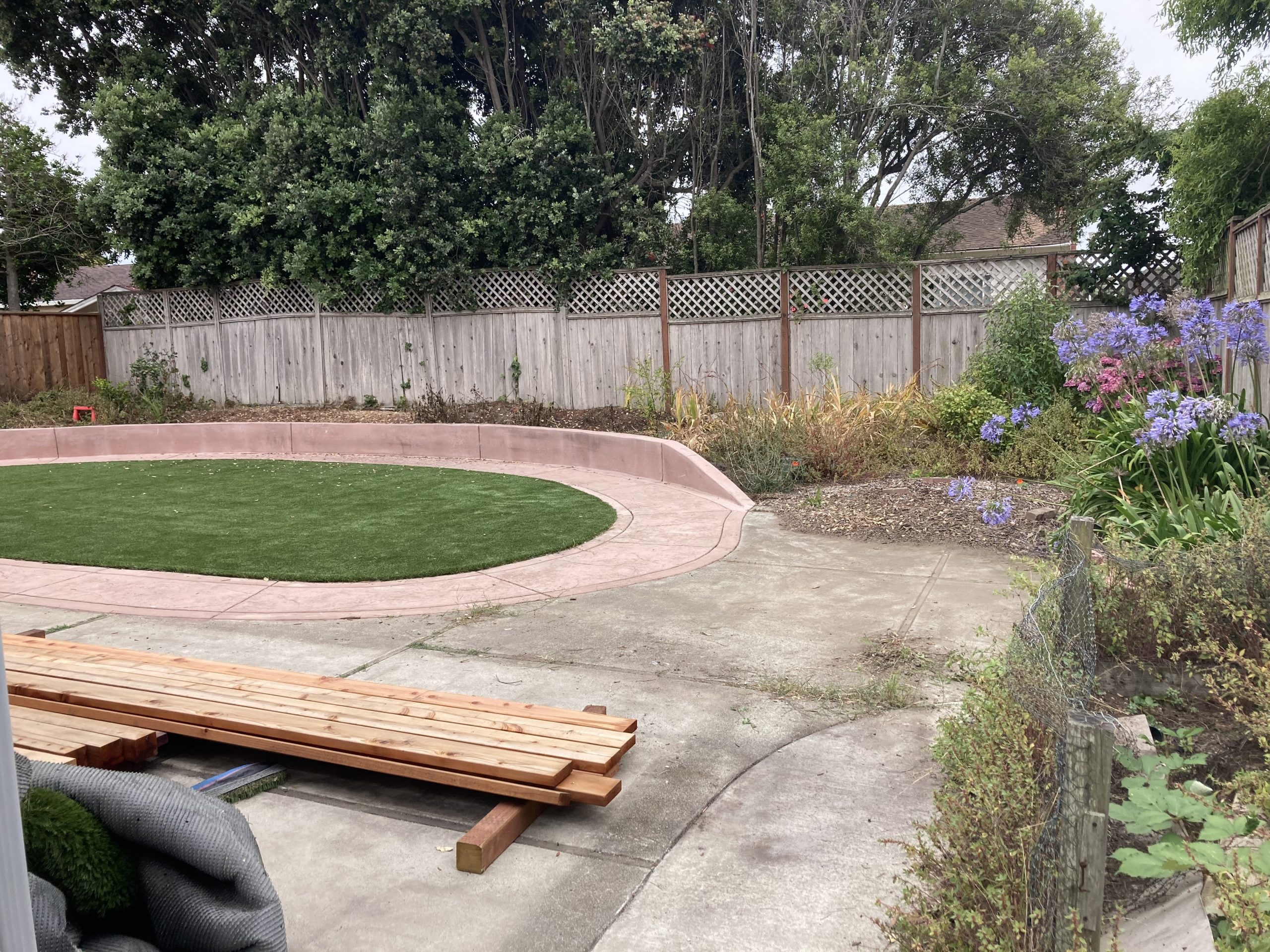 Clean space after junk removal